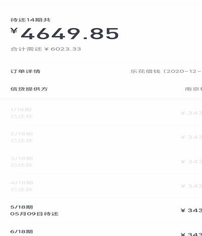 分期乐现在的利息