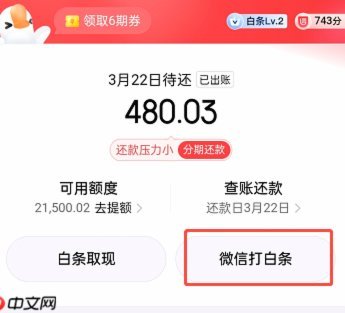 2021京东白条如何提现
