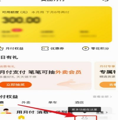 美团月付能买什么东西
